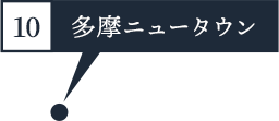 ⑩多摩ニュータウン市場