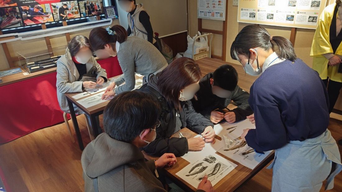 おさかなマイスターによる「にぼしの解剖講座」