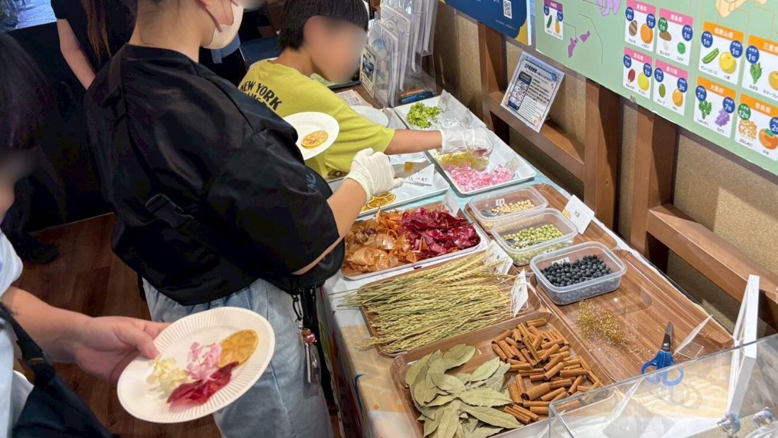 フードハーバリウムづくり体験