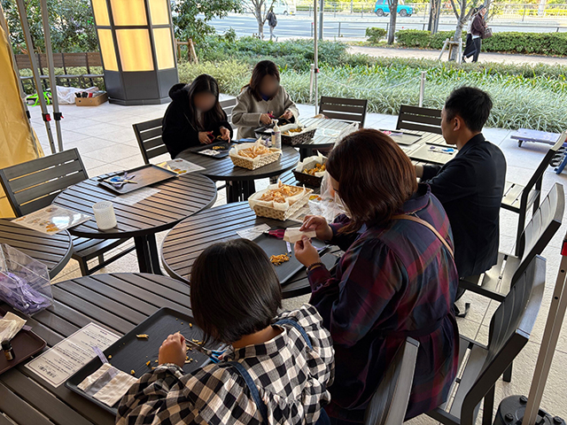 みかんの皮でサシェを作ろう！