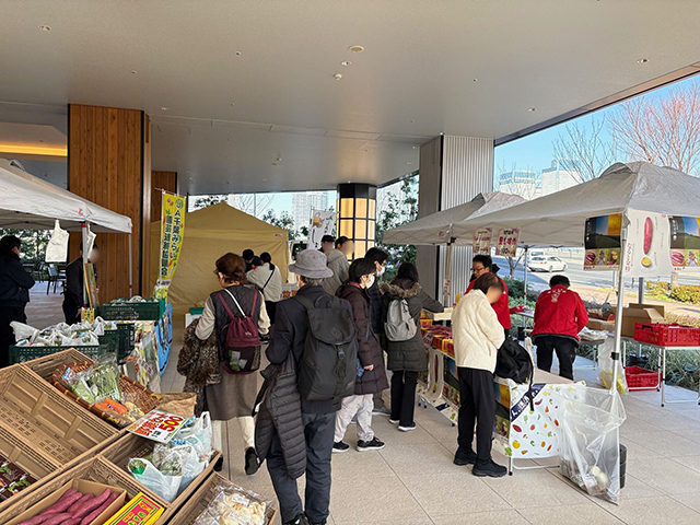 模擬せり体験&徳島県なると金時フェア&千葉みらいフェア